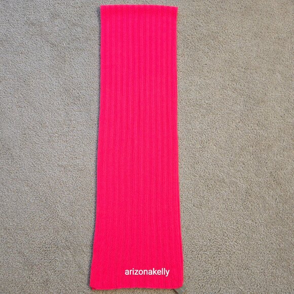 NWT J. Crew Cashmere *HOT PINK* Fuchsia Scarf - Picture 14 of 14